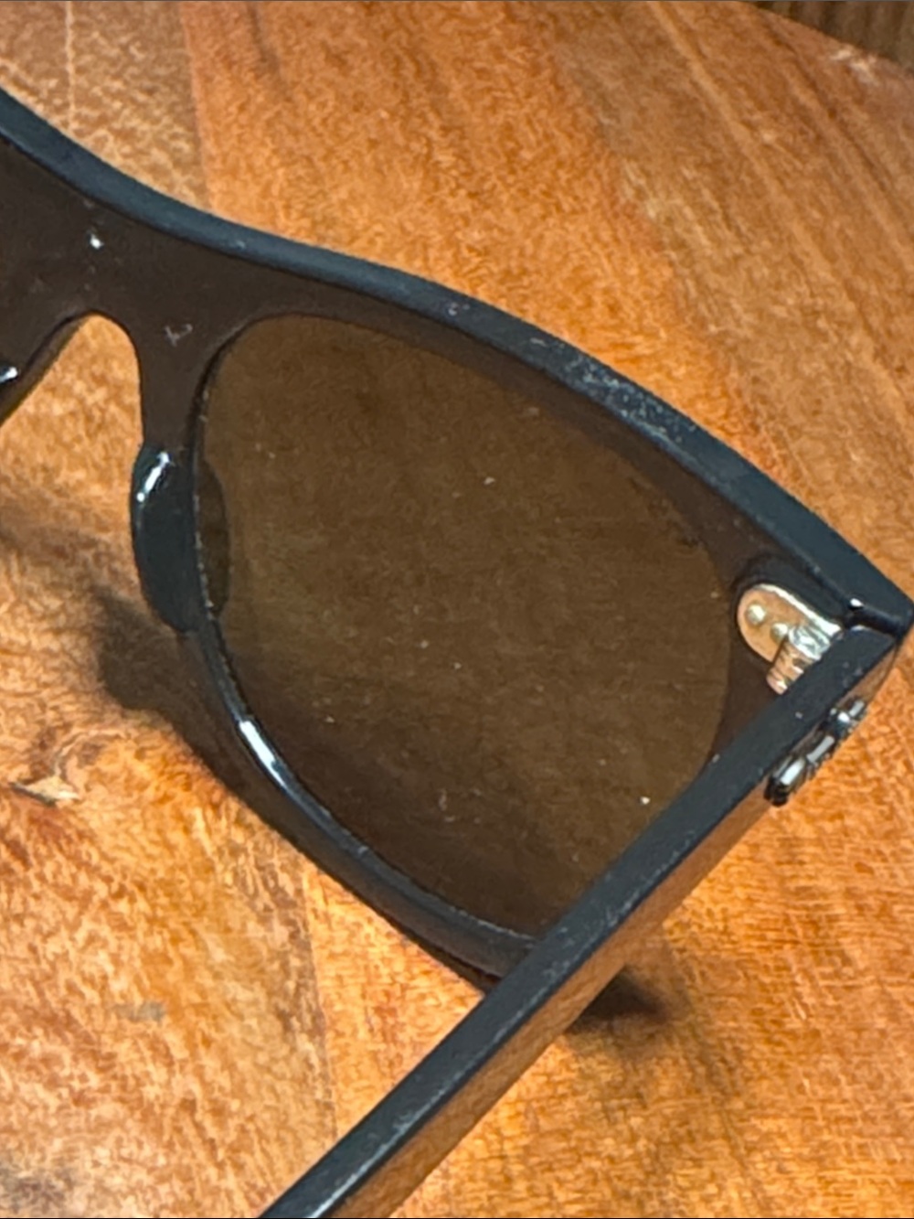 Ray-Ban Black Frame Sunglasses with Dark Lenses - Picture 10 of 12